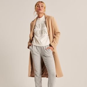 A&F Mockneck Logo Sweatshirt